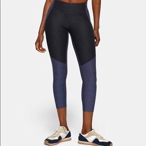Outdoor Voices Navy and Black Leggings full length